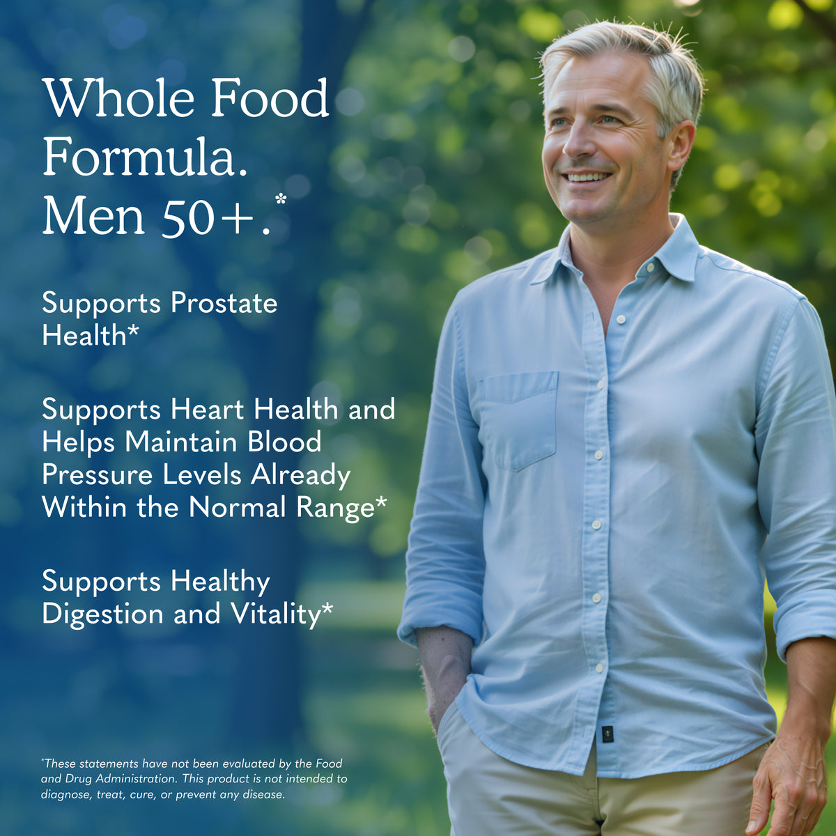 Garden of Life Vitamin Code 50 and Wiser Men's Multi - Key Benefits