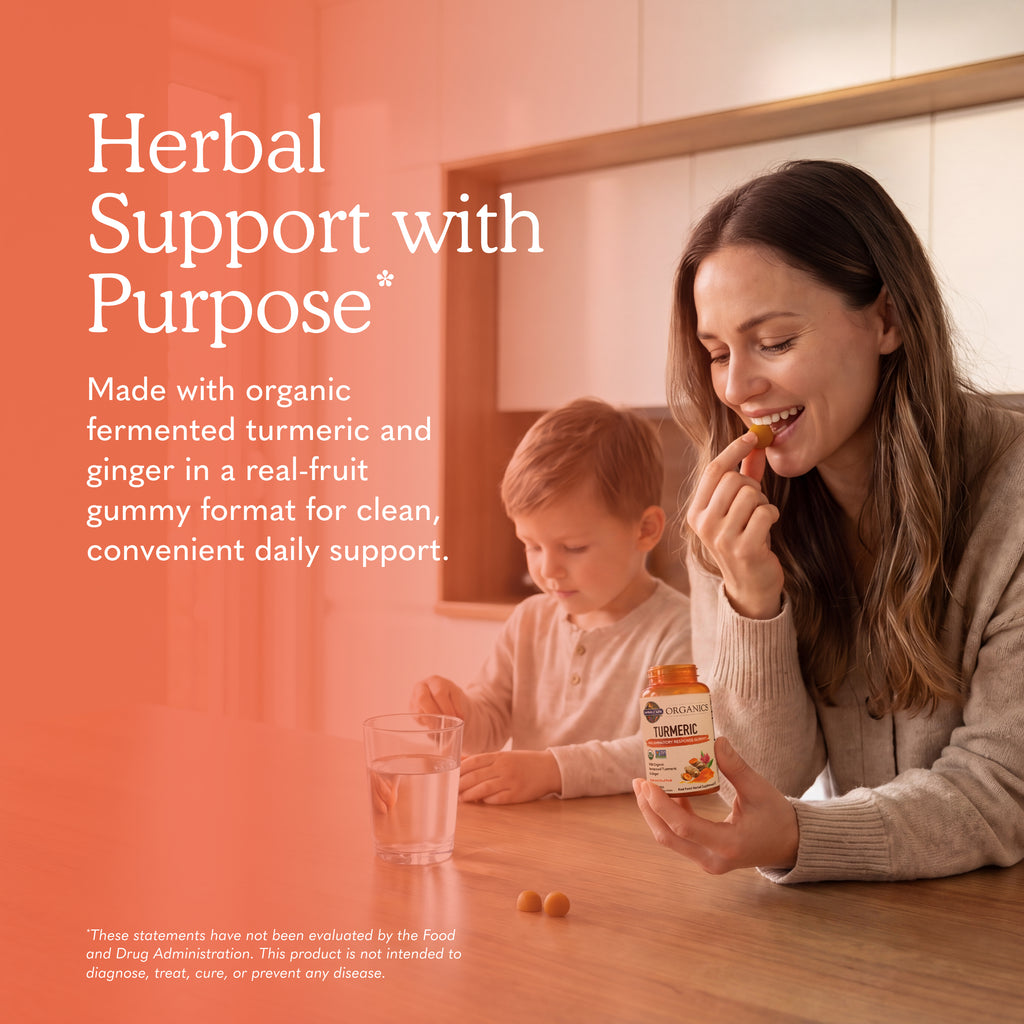 Garden of Life Organics Turmeric Inflammatory Response Gummies - Ingredient Highlight