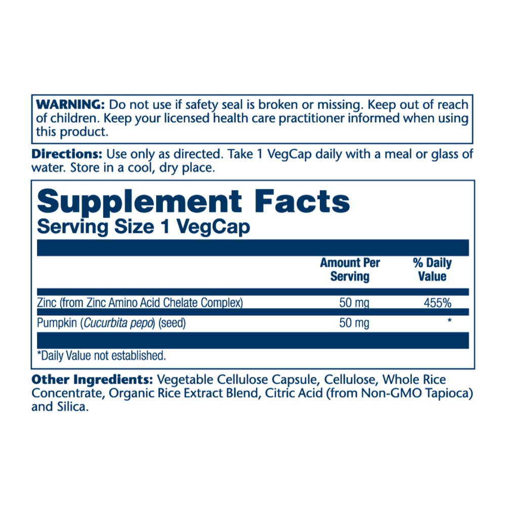 Solaray Zinc 50mg