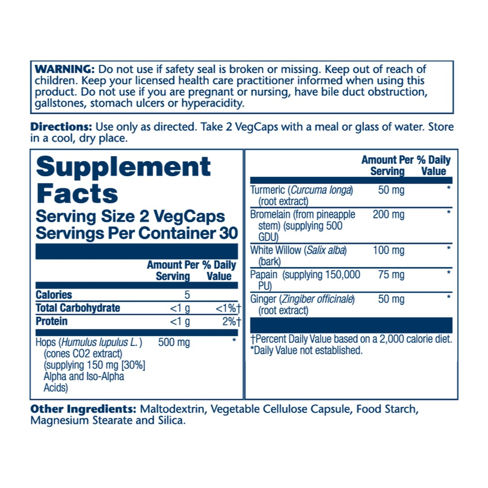 Solaray IbuActin, Comfort Formula