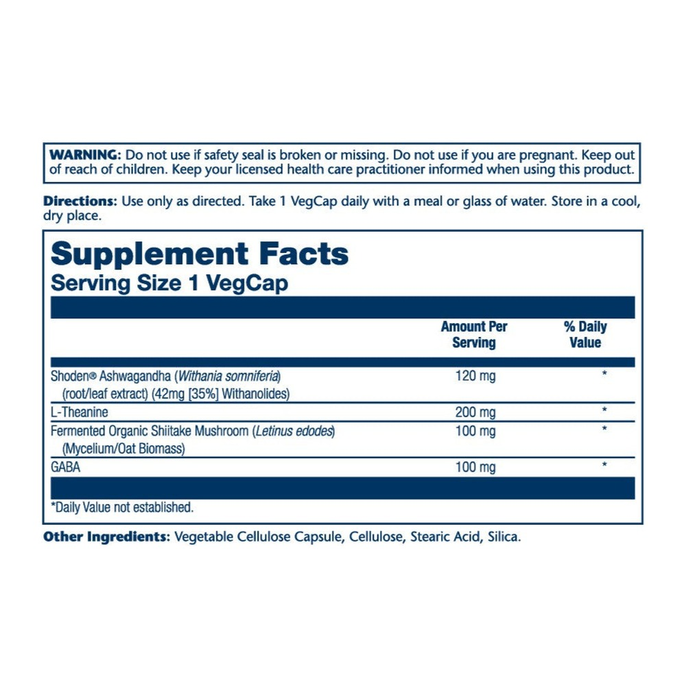 Solaray SharpMind Nootropics Stress