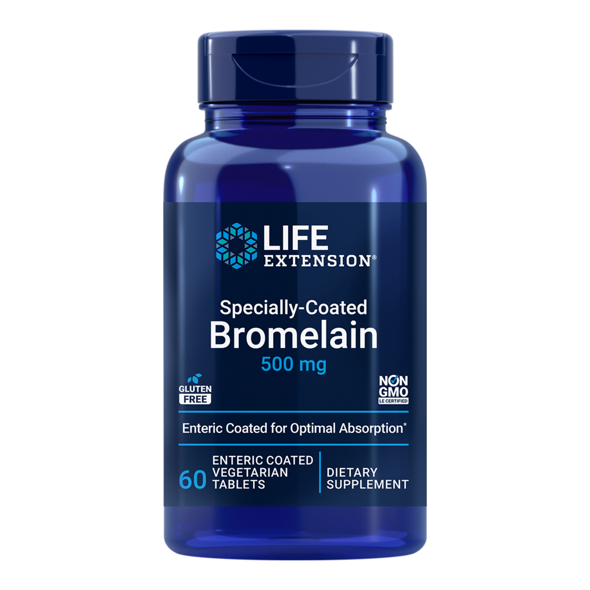Life Extension Bromelain 500mg Coated - 60 Tablets