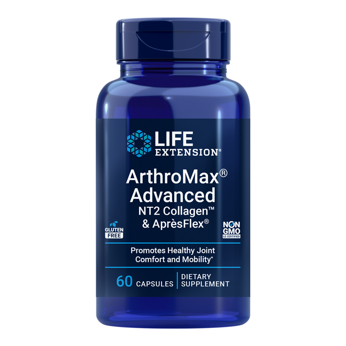 Life Extension Advanced ArthroMax with UC-II & ApresFlex - 60 Capsules