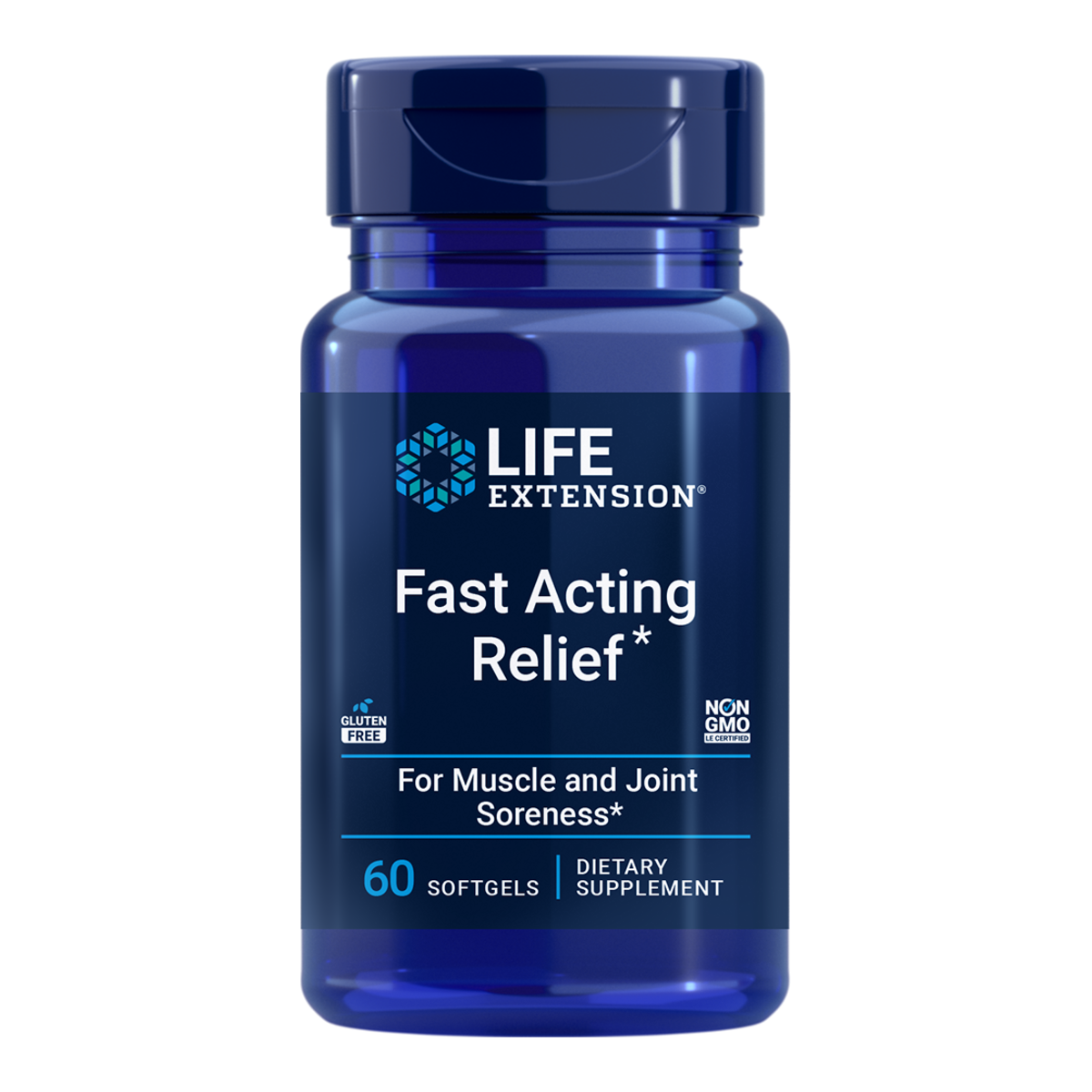 Life Extension Fast-Acting Relief - 60 Softgels