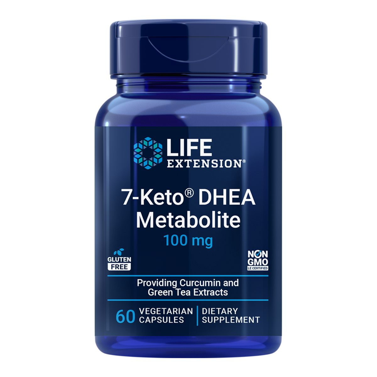Life Extension 7 Keto DHEA Metabolite 100mg - 60 Vegetable Capsules