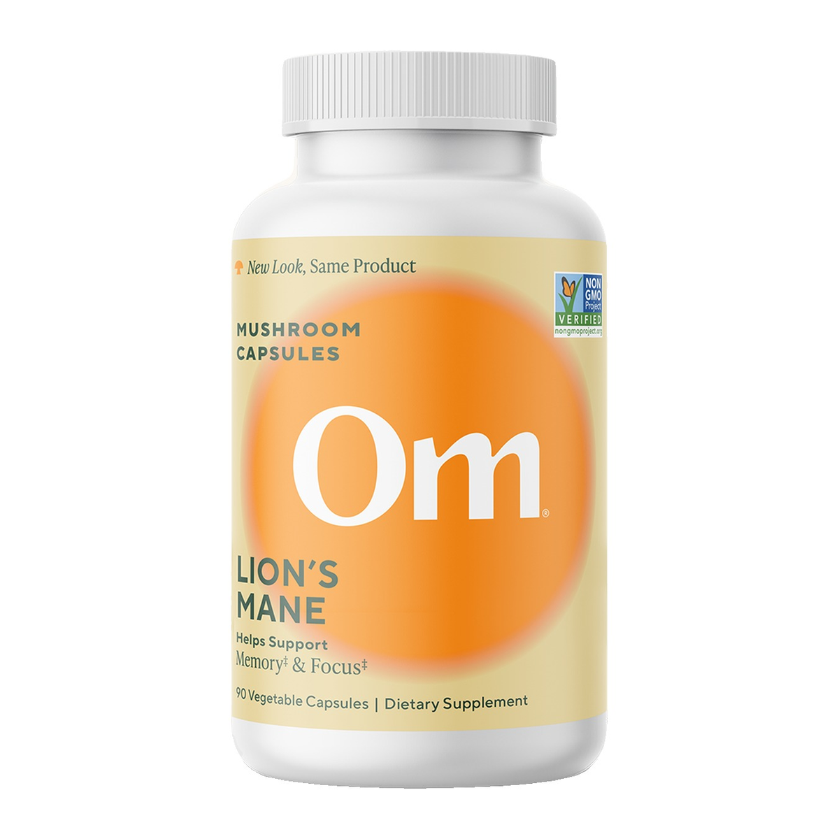 OM Mushroom Superfood Lion's Mane Mushroom Capsules