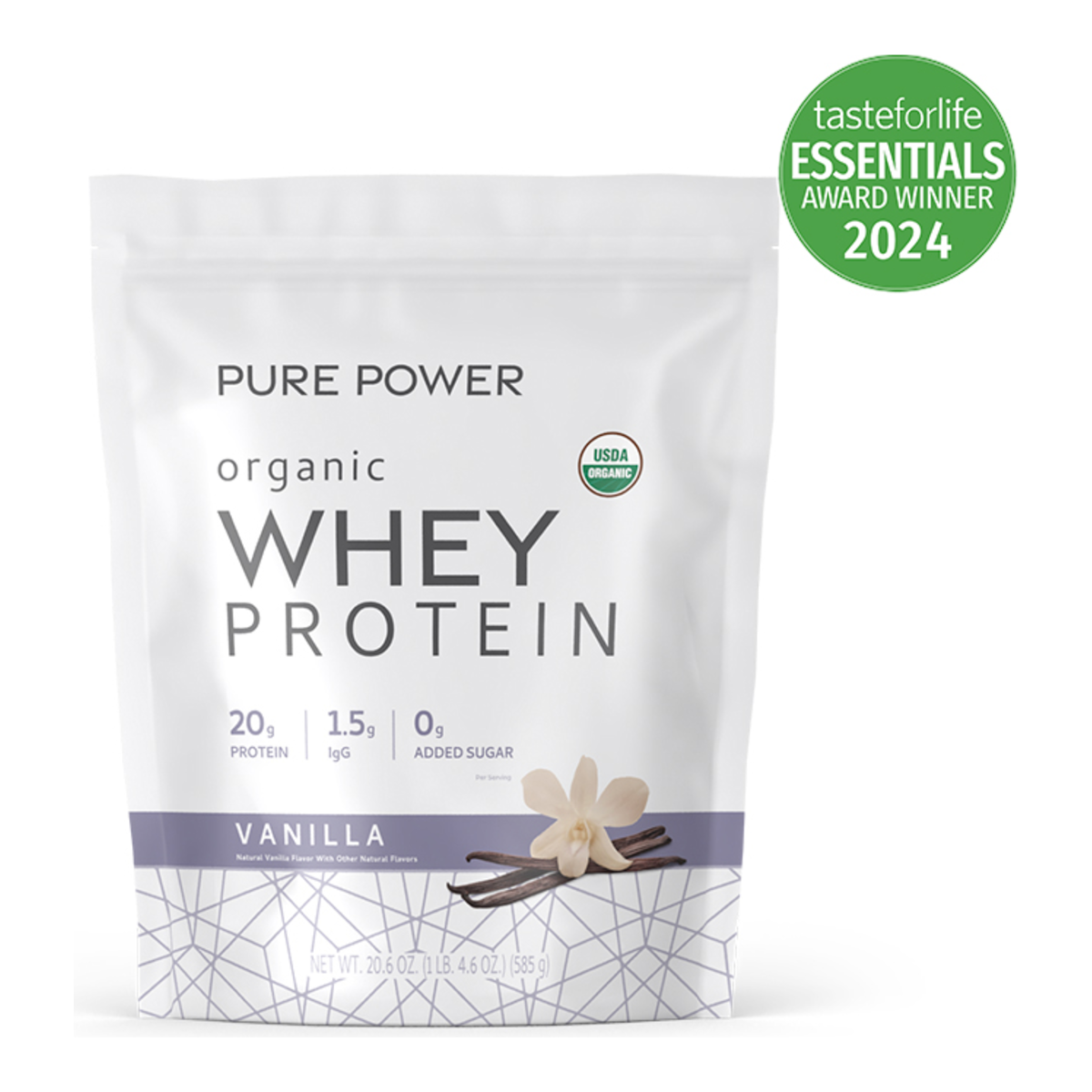 Dr. Mercola Pure Power Organic Whey Protein - Vanilla