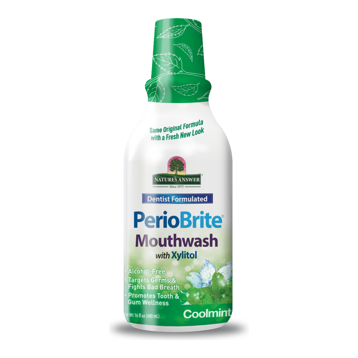 Nature's Answer PerioWash Mouthwash, Mint, 16 fl oz