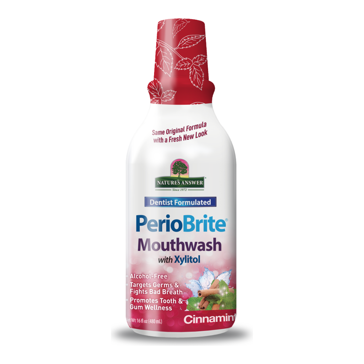 Nature's Answer PerioWash Mouthwash, Cinnamint