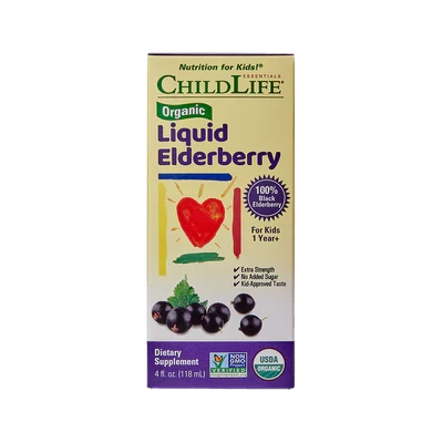 ChildLife Essentials Organic Liquid Elderberry