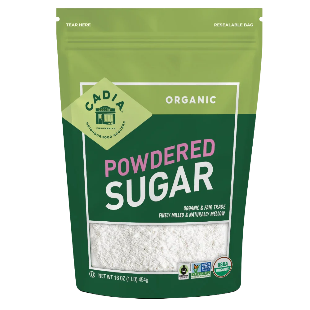 Cadia Organic Fair Trade Powdered Sugar