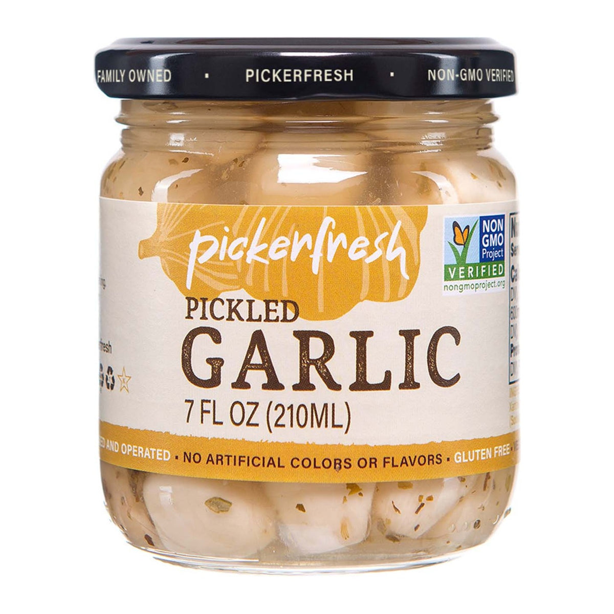PICKERFRESH Pickled Garlic 7 oz (195 g) / 7 fl oz (210 ml)