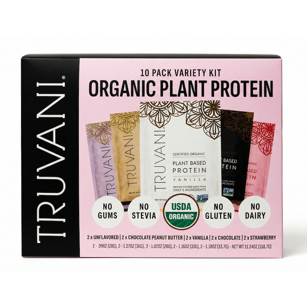 Plant Based Protein Powder Variety Box - Front