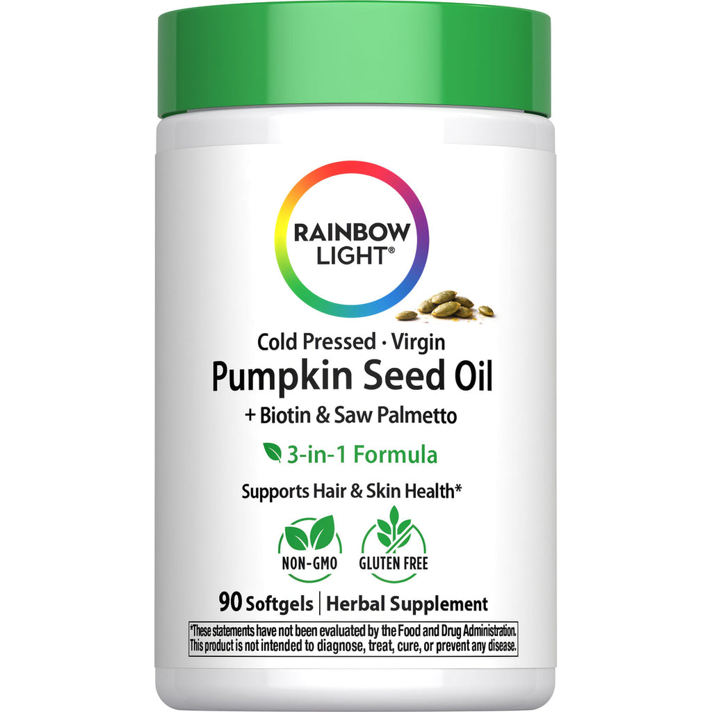 Rainbow Light Pumpkin Seed Oil + Biotin & Saw Palmetto