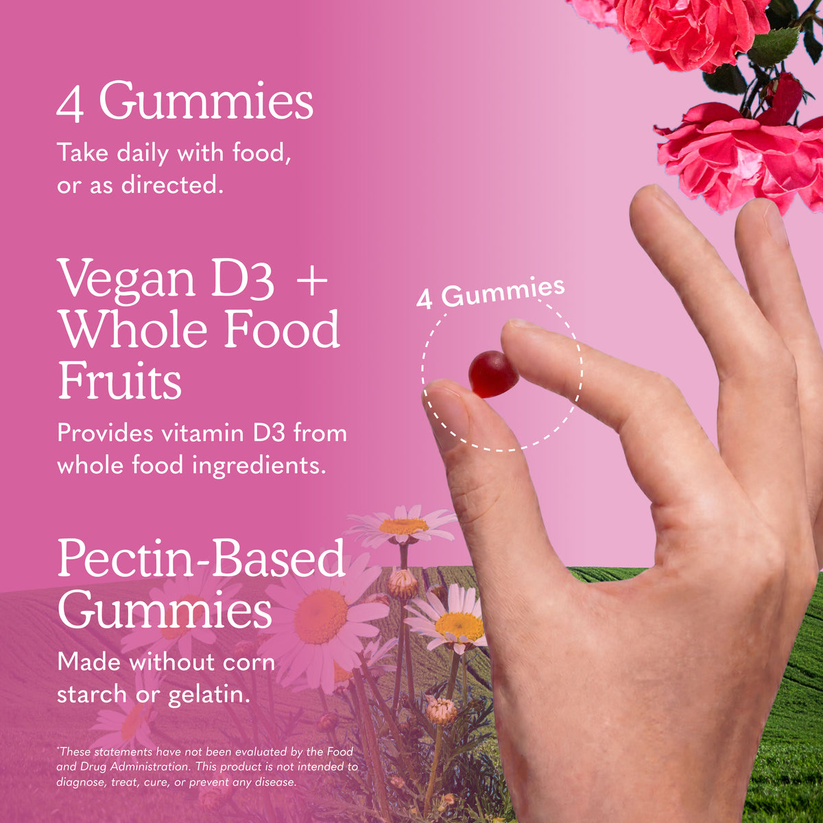 Garden of Life Organics Women's Multi Gummies - Organic Berry - Ingredient Highlight