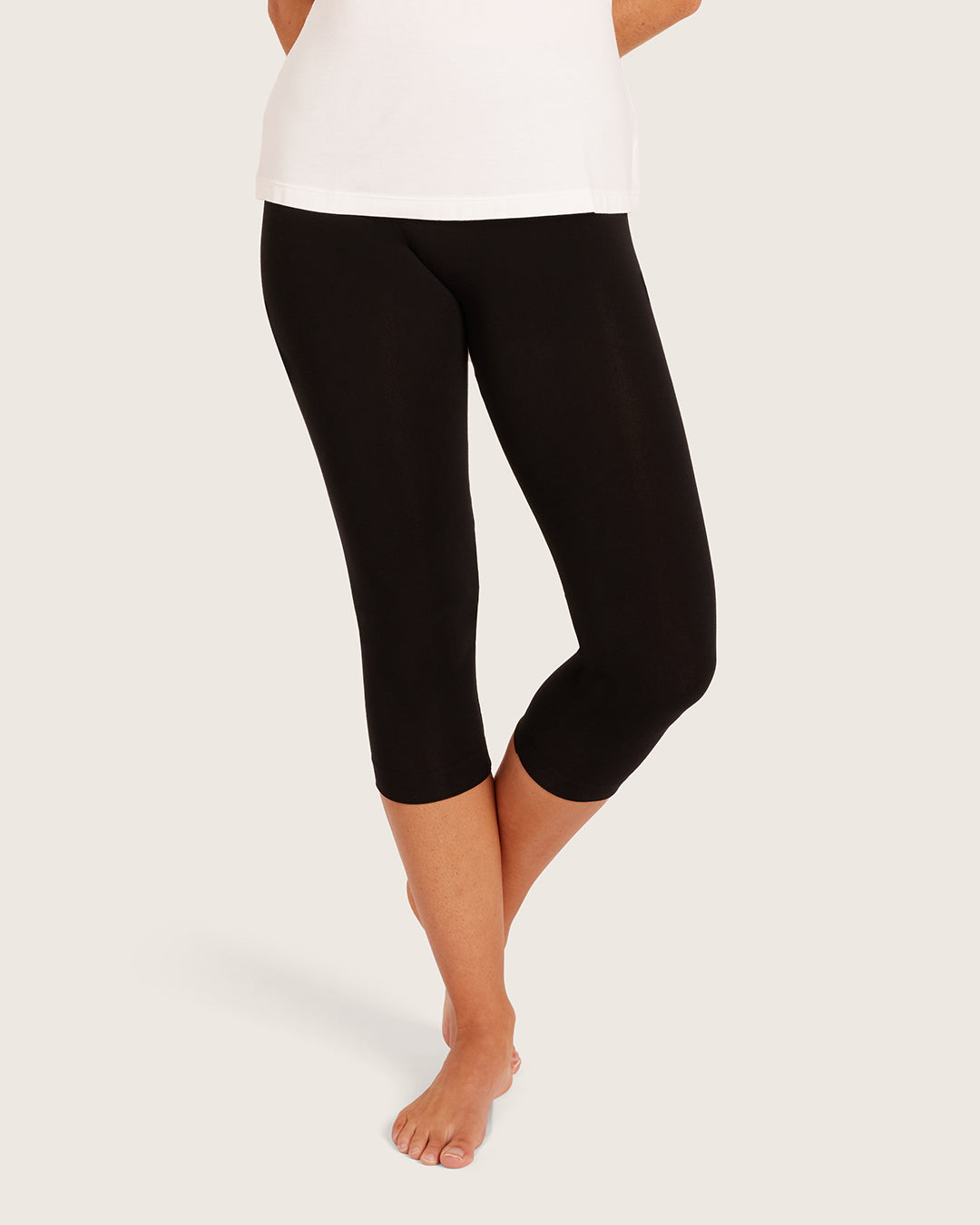 Boody 3/4 Leggings - Black - additional view 2