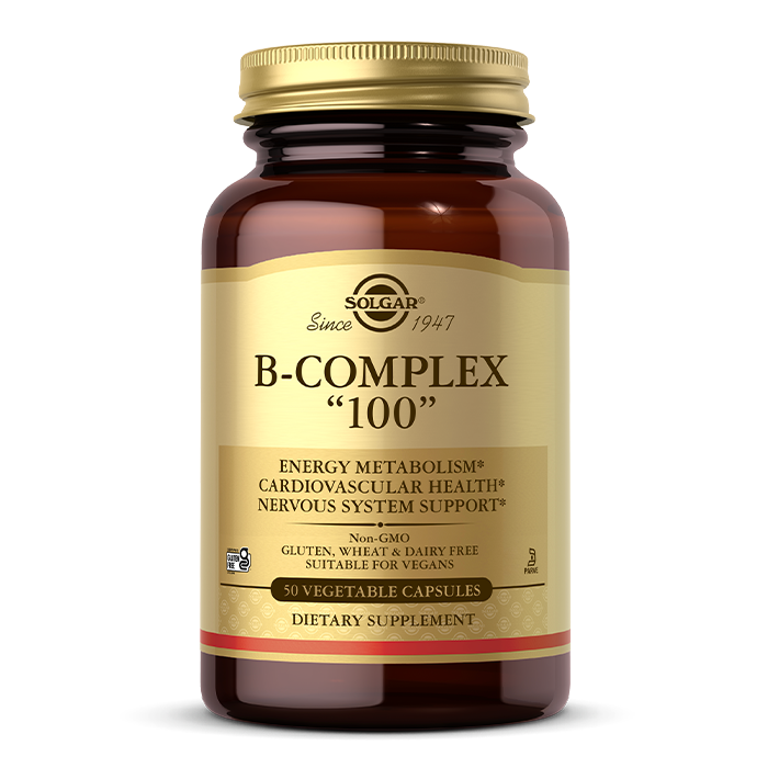 Solgar Vitamin B-Complex 100 - 250 Capsules