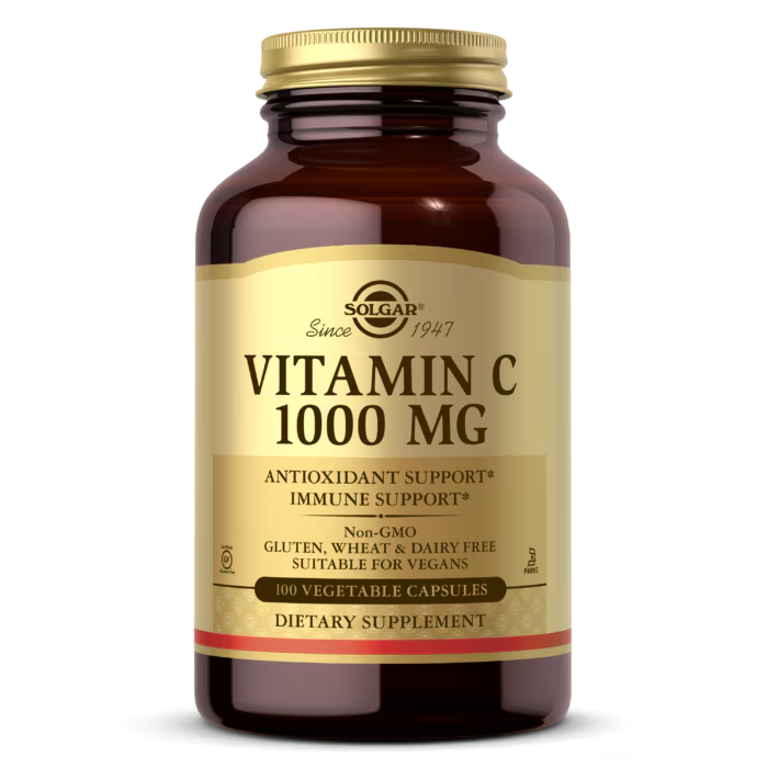 Solgar Vitamin C 1000 mg Caps - 100 Vegetable Capsules