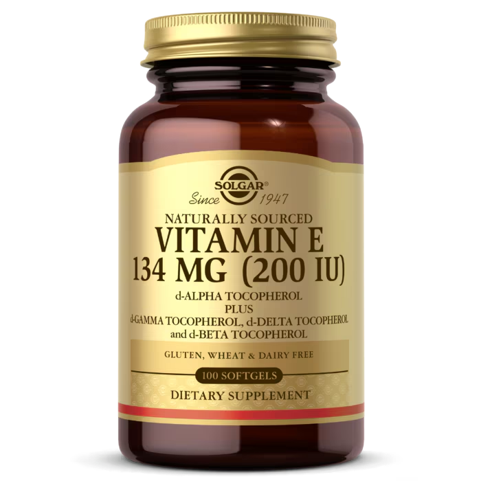 Solgar Vitamin E 200 IU Mix - 100 Softgels