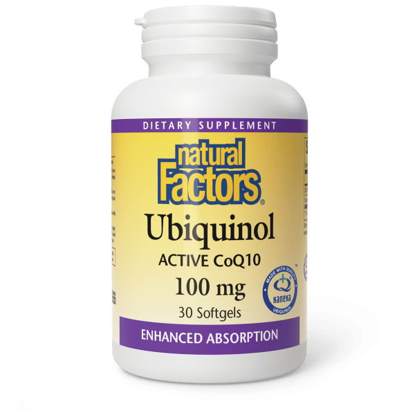 Natural Factors Ubiquinol Active CoQ10 100 mg