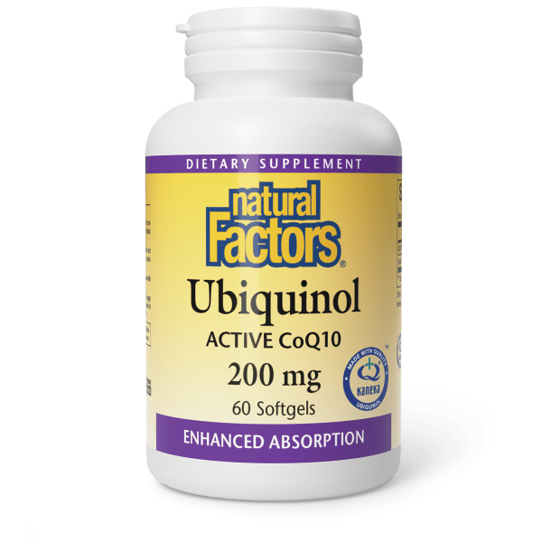 Natural Factors Ubiquinol Active CoQ10 200 mg