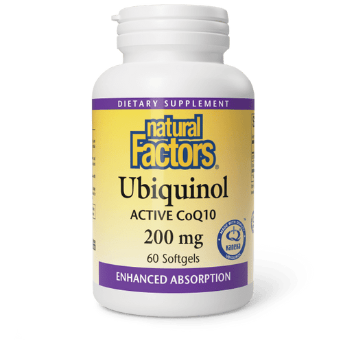 Natural Factors Ubiquinol Active CoQ10 200 mg