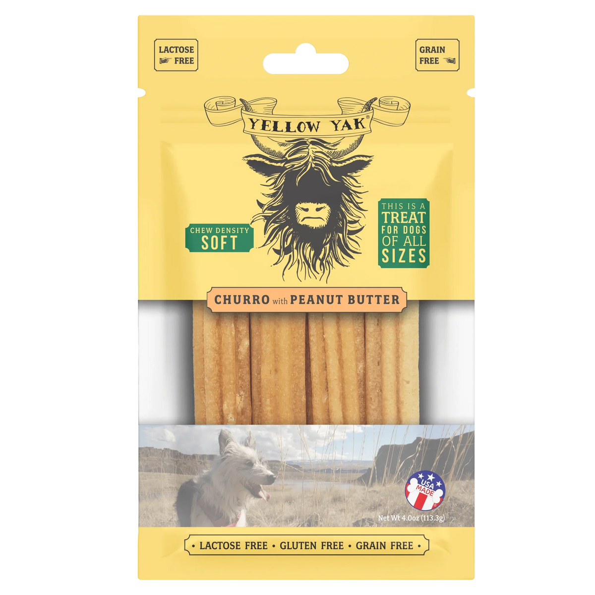 Yellow Yak Churro Peanut Butter