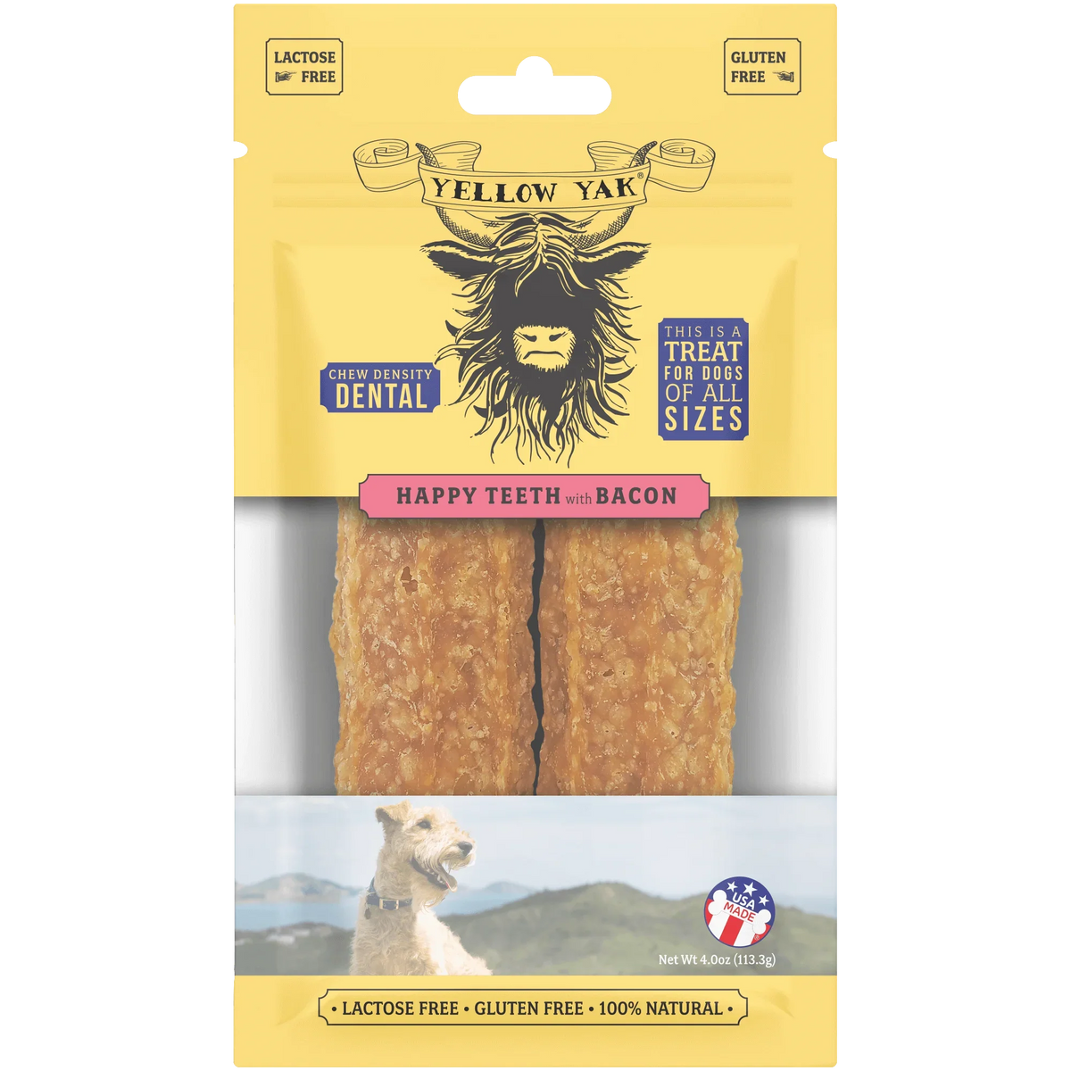Yellow Yak Dental Happy Teeth with Bacon
