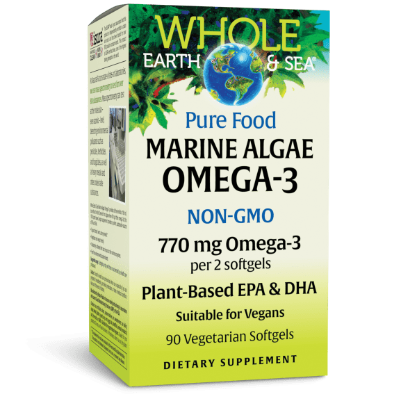 Natural Factors Vegan Marine Algae Omega-3