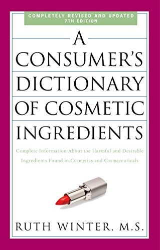 A Consumer's Dictionary of Cosmetic Ingredients (Book) cover