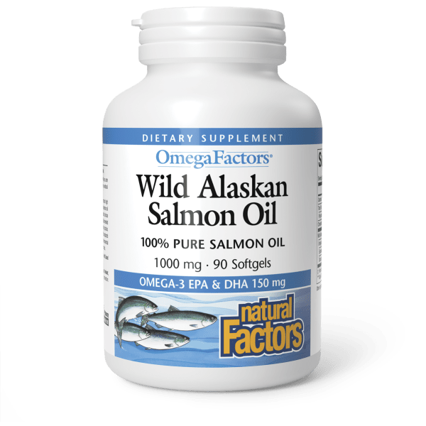 Natural Factors Wild Alaskan Salmon Oil