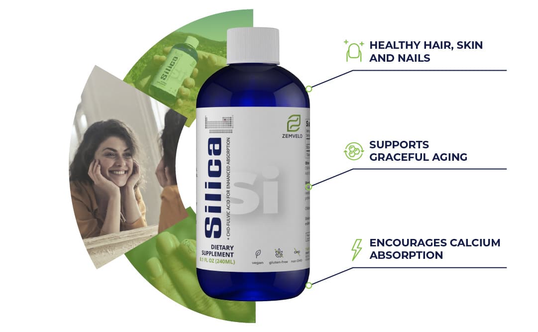 Supplement Facts for Zemvelo Liquid Ionic Silica